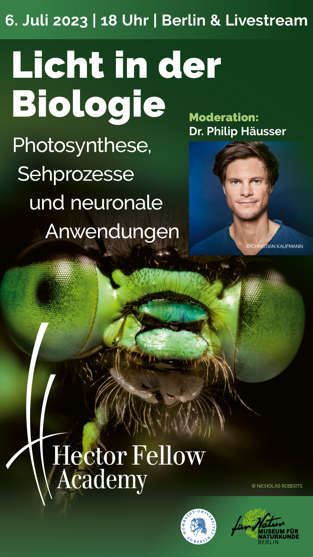 Licht und Leben – Die Hector Fellow Academy präsentiert ein Symposium über die Rolle des Lichts in der Biologie