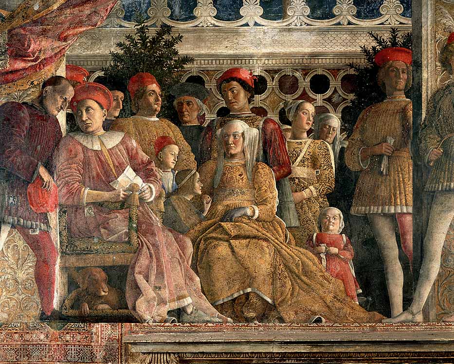 Andrea Mantegna, Fresken in der Camera degli Sposi