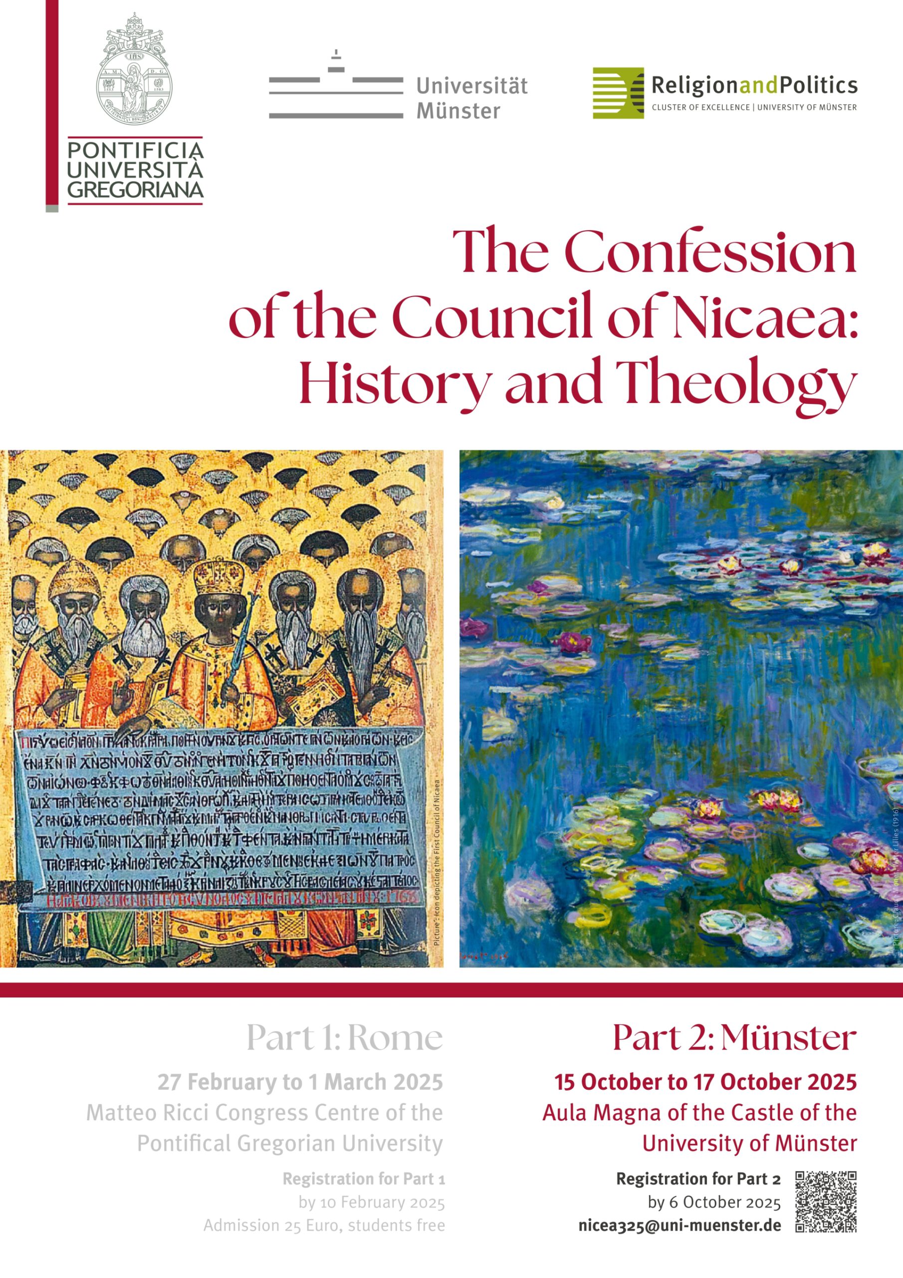 Was bedeutet das Konzil von Nizäa für das Verhältnis zu Judentum und Islam?