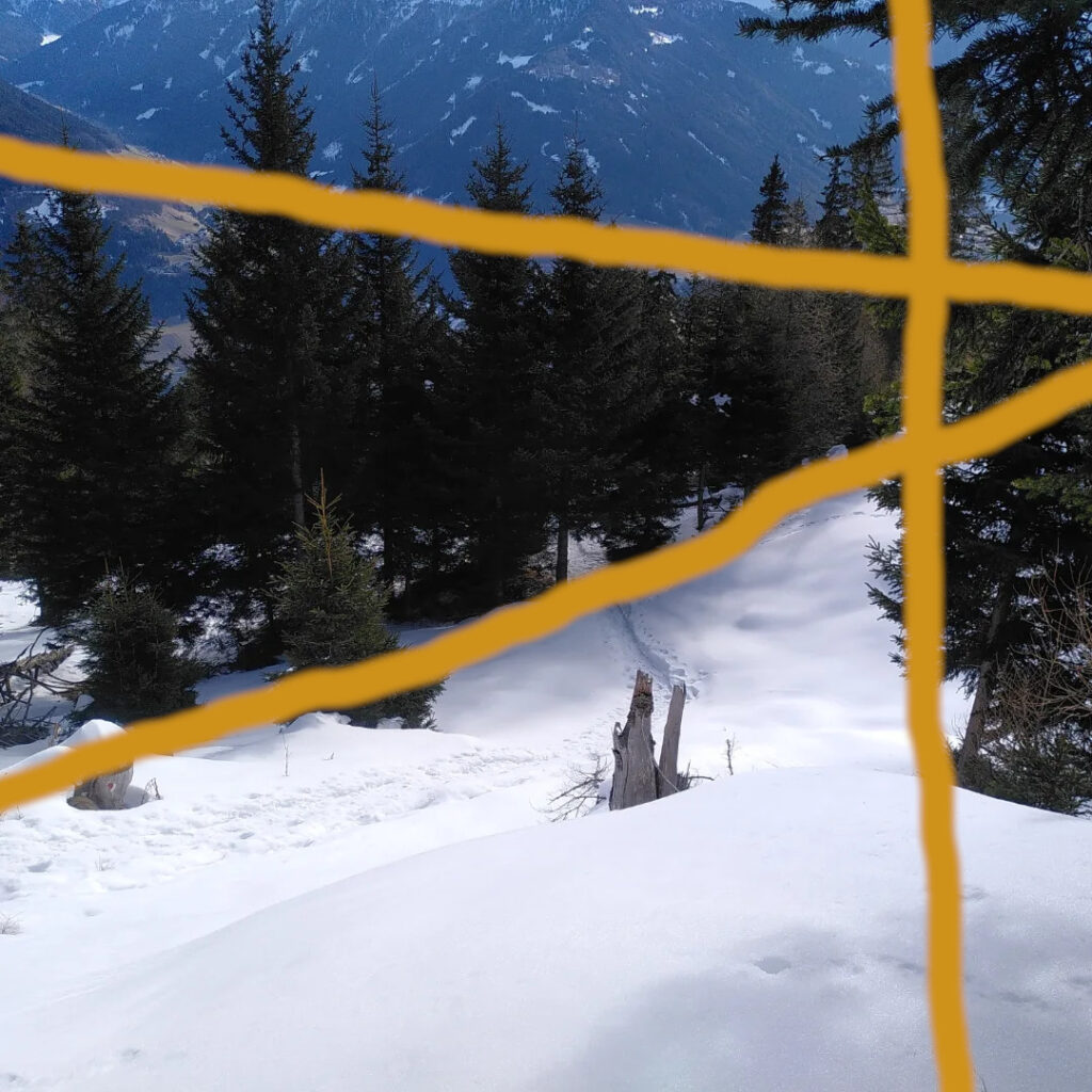 Aufteilungen im Bild