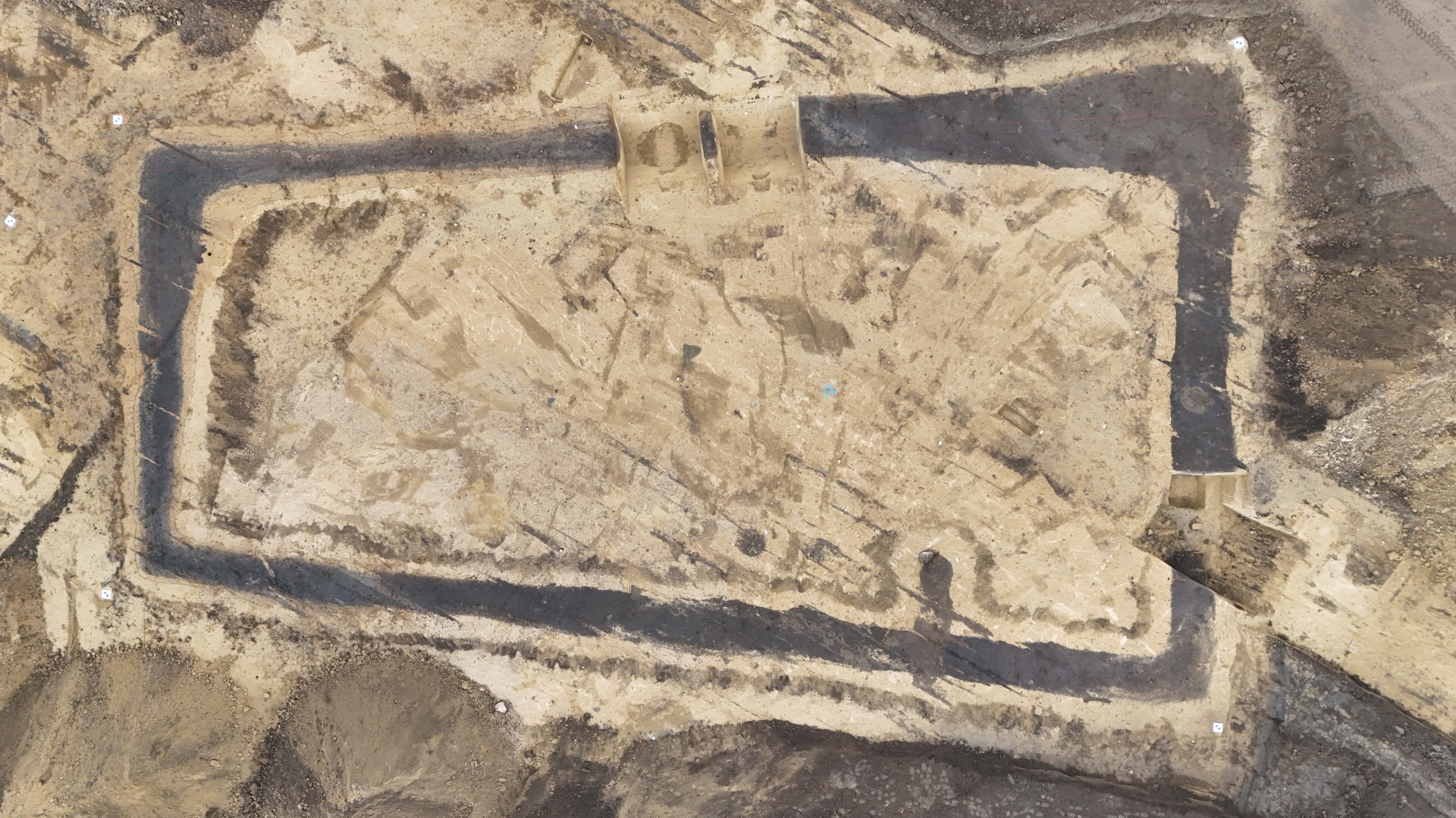Jungsteinzeitlichen Grabengeviertel entdeckt