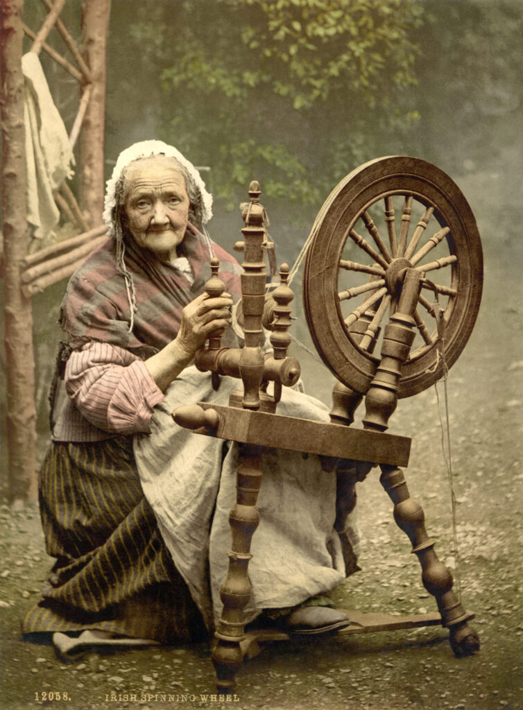 Irisches Langrad um 1900  
Von Detroit Publishing Co. - Library of Congress REPRODUCTION NUMBER: LLC-DIG-ppmsc-09892, Gemeinfrei, https://commons.wikimedia.org/w/index.php?curid=3510030 
