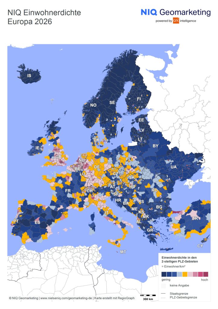 2026-10-29_NIQ_Kaufkraft der Europäer Einwohnerdichte Europa 2026
